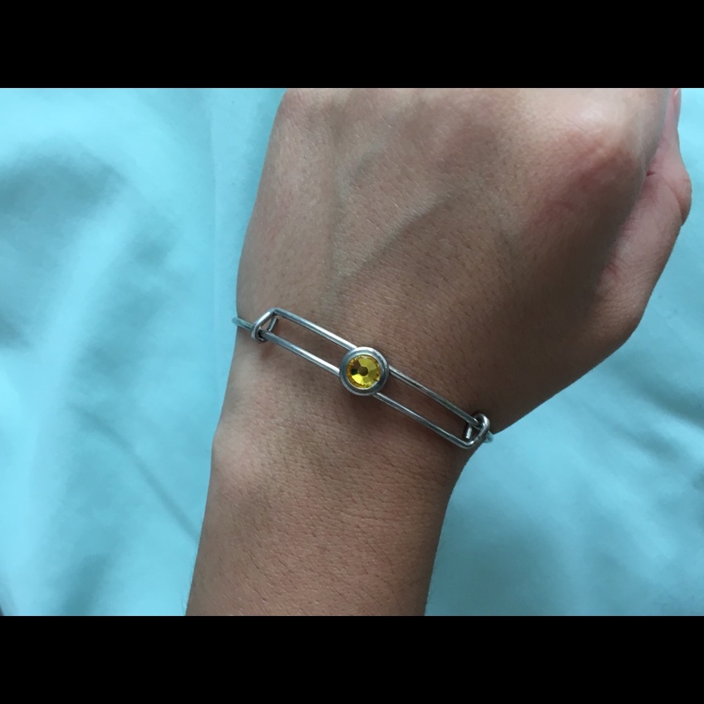 Alex and Ani silver bracelet